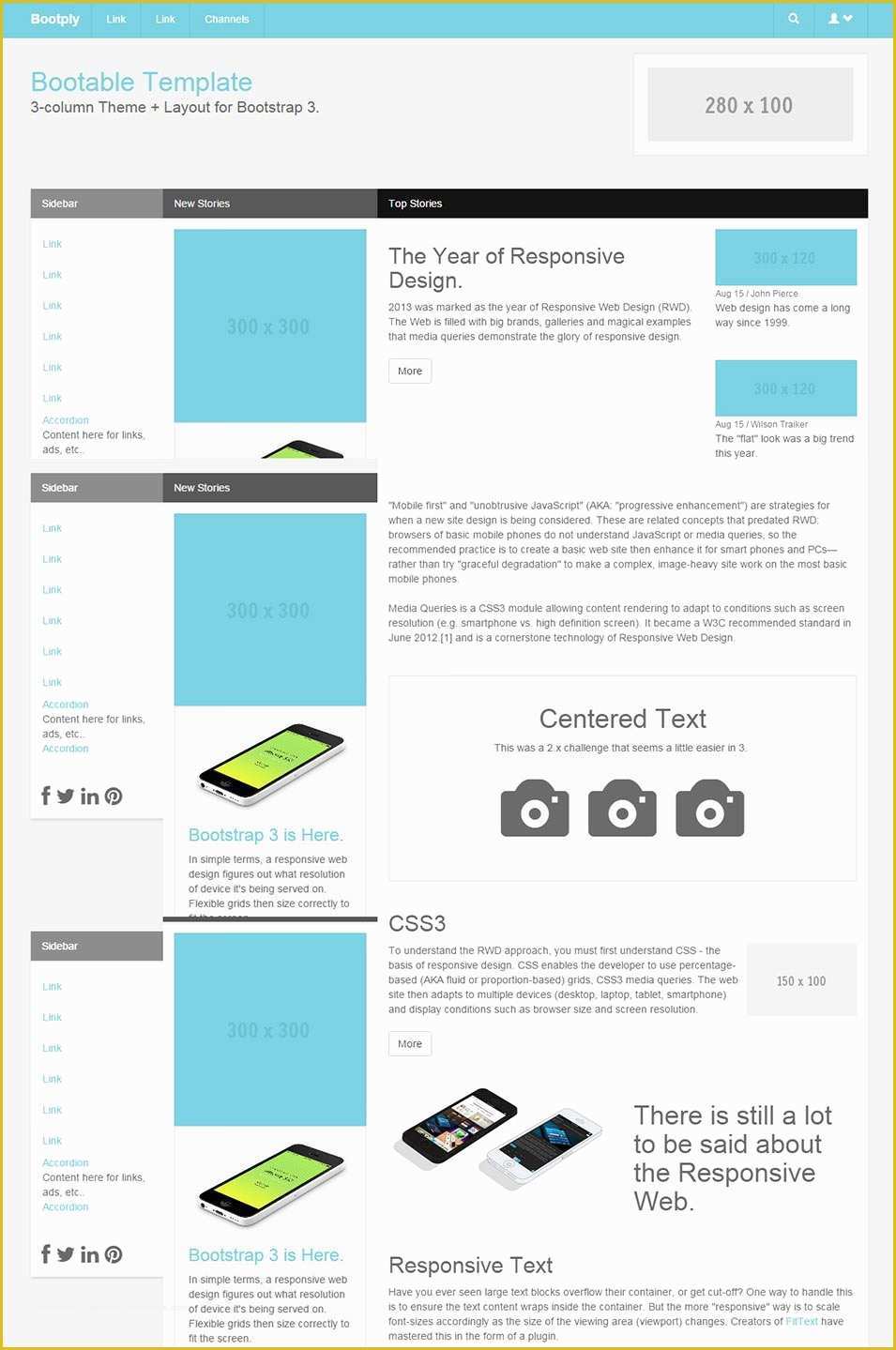 Left Side Menu Website Templates Free Download Of 78 Free Bootstrap themes & Templates