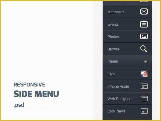 Left Side Menu Website Templates Free Download Of Menu Archives Blugraphic