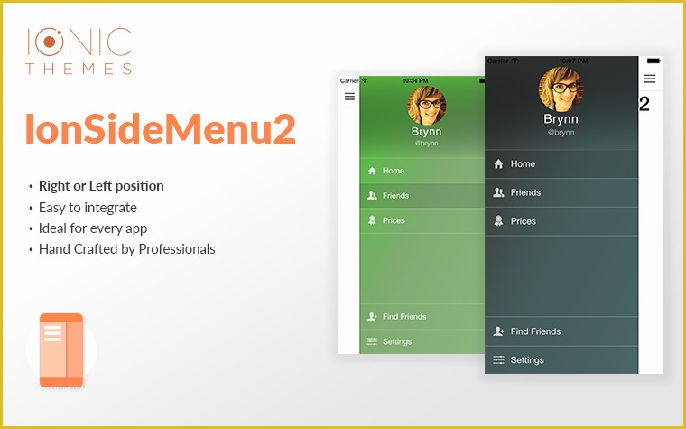 Left Side Menu Website Templates Free Download Of Sidemenu 2 Ionic Sidemenu Template