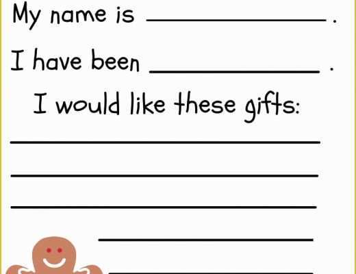 Letter to Santa Template Free Printable Of Free Printable Santa Letter Template Debt Free Spending