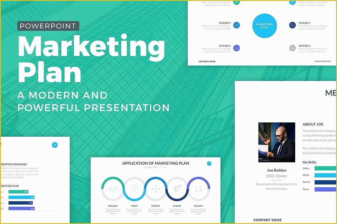 Lightroom Slideshow Templates Free Download Of Marketing Plan Powerpoint Template Powerpoint Templates