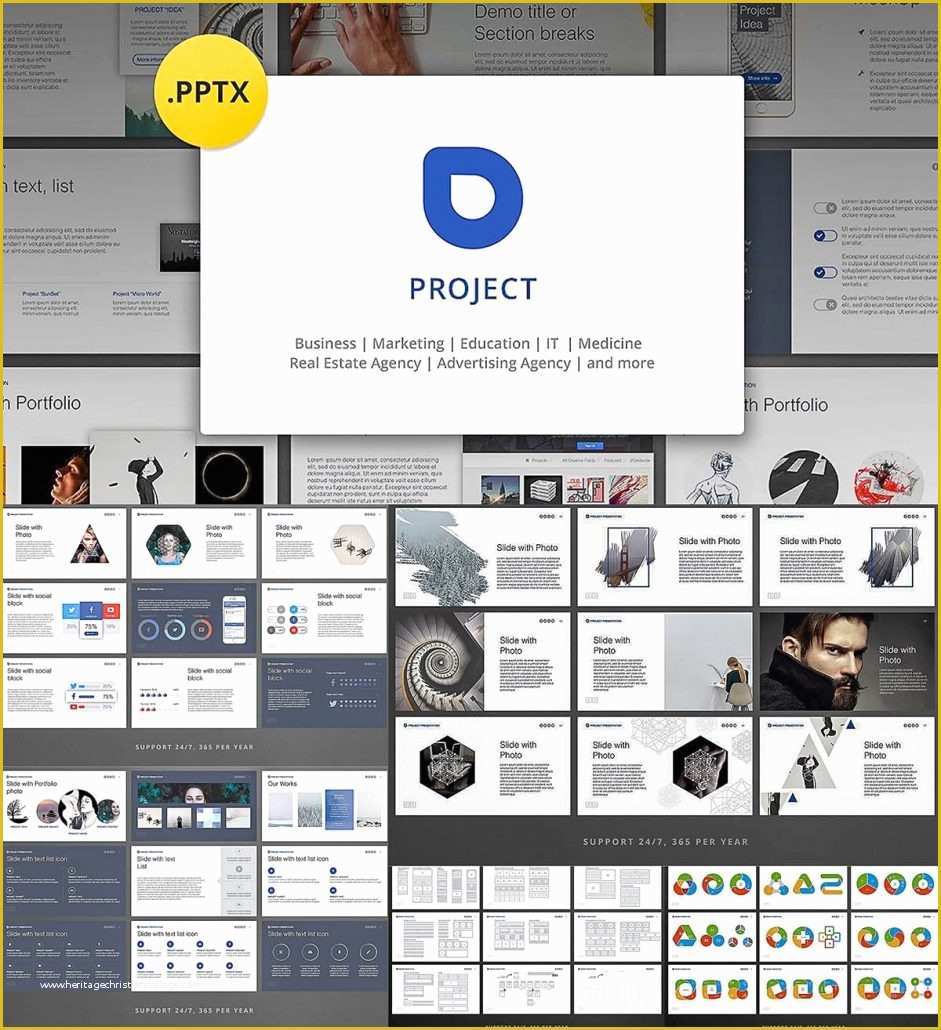 Lightroom Slideshow Templates Free Download Of Project Professional Powerpoint Presentation