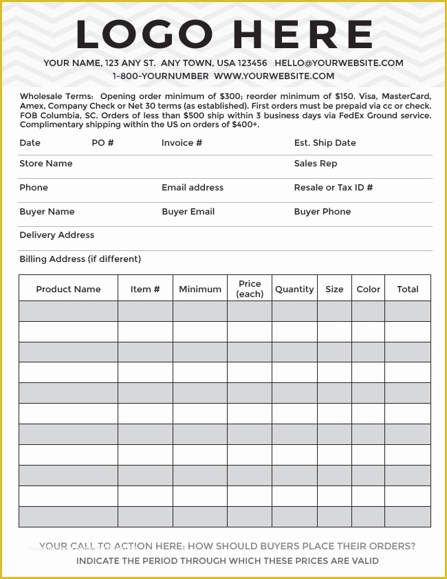 Line Sheet Template Free Of Design Templates Archives Lucky Break Consulting Blog