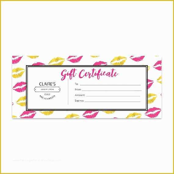 Lipsense Gift Certificate Template Free Of Best 25 Blank T Certificate Ideas On Pinterest