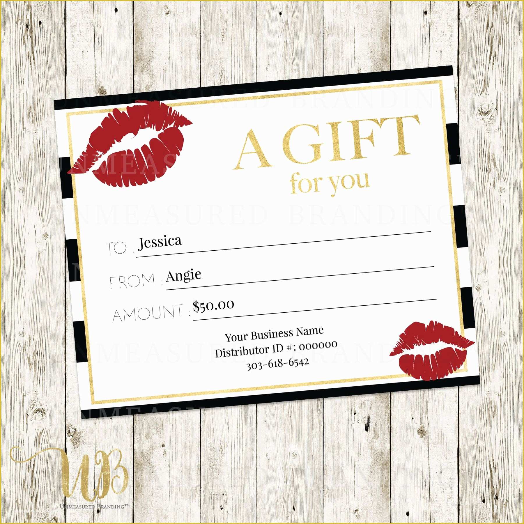 Lipsense Gift Certificate Template Free Of Lipsense Gift Certificate Templat