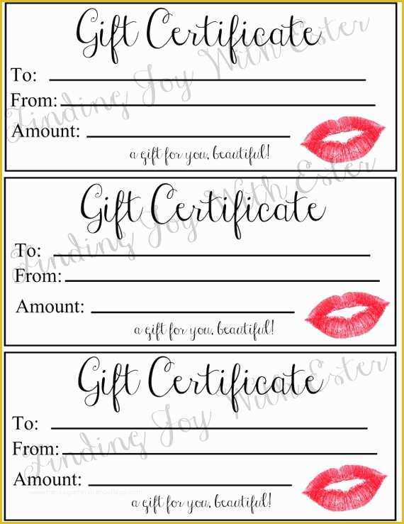 Lipsense Gift Certificate Template Free Of Lipsense Gift Certificate Template Free