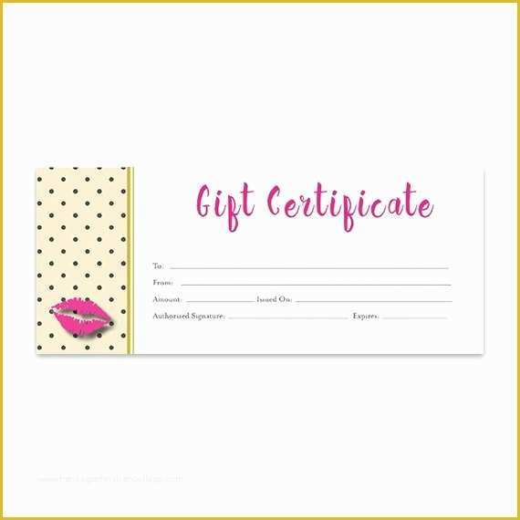 Lipsense Gift Certificate Template Free Of Lipsense Gift Certificate Template Free