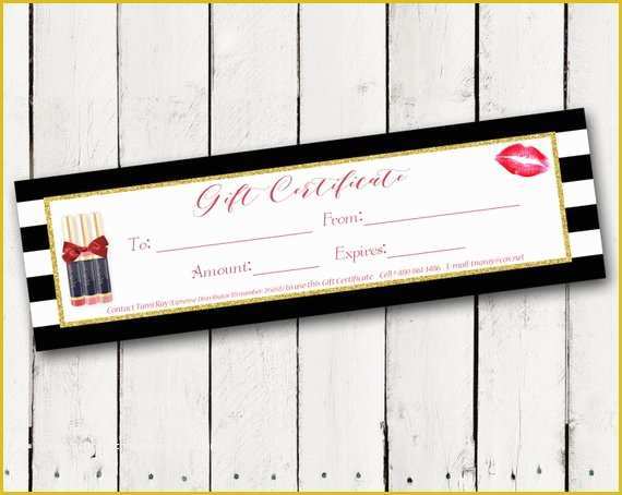 Lipsense Gift Certificate Template Free Of Lipsense Gift Certificates for Lipsense Distributors