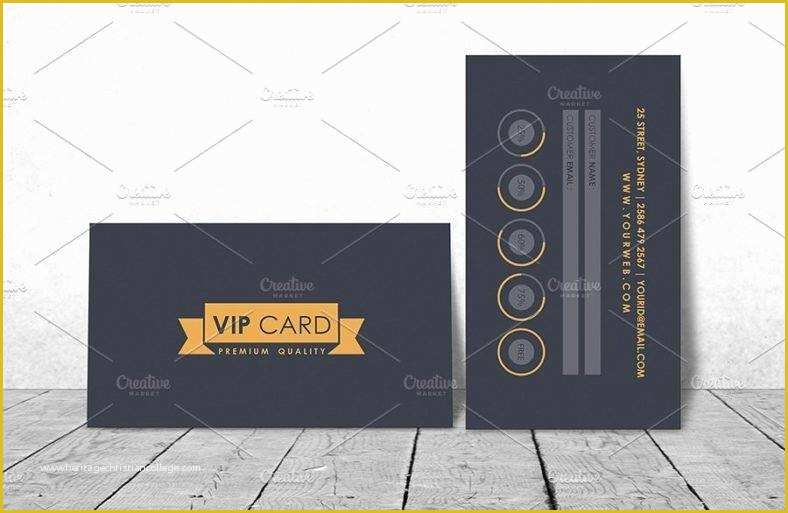 Loyalty Card Template Psd Free Of 21 Loyalty Card Designs & Templates Psd Ai Indesign