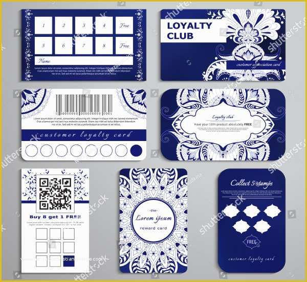 Loyalty Card Template Psd Free Of 22 Loyalty Cards Free & Premium Psd Eps Illustrator Png