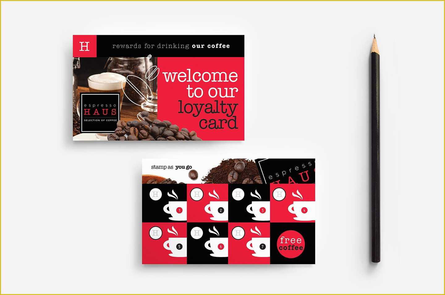 Loyalty Card Template Psd Free Of Cafe Loyalty Card Template In Psd Ai &amp; Vector Brandpacks