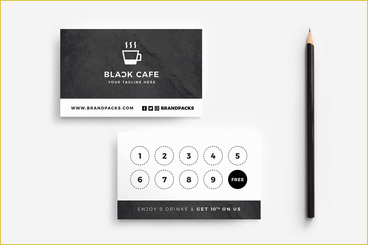 Loyalty Card Template Psd Free Of Free Loyalty Card Templates Psd Ai &amp; Vector Brandpacks