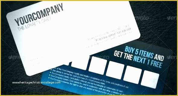 Loyalty Card Template Psd Free Of Loyalty Card Template – Chrisconnelly