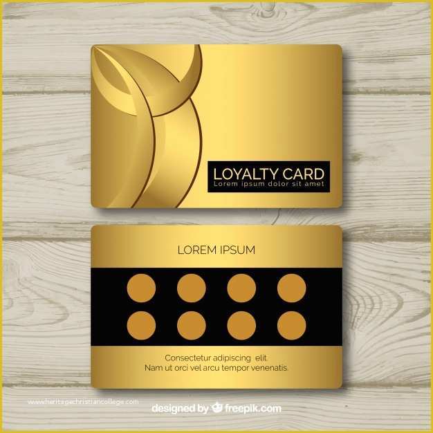 Loyalty Card Template Psd Free Of Loyalty Card Vectors S and Psd Files