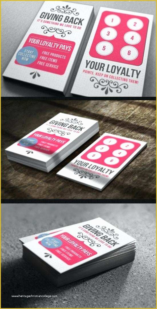 Loyalty Card Template Psd Free Of Tattoo Business Cards Templates Free Best Customer Loyalty