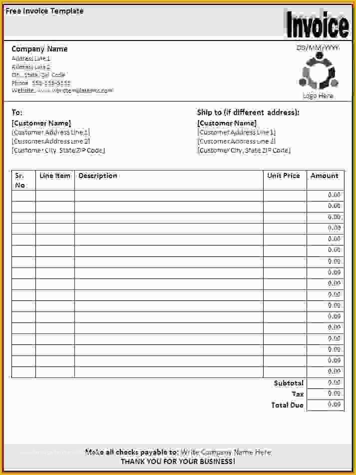 Make My Own Template Free Of 10 How to Make My Own Invoice