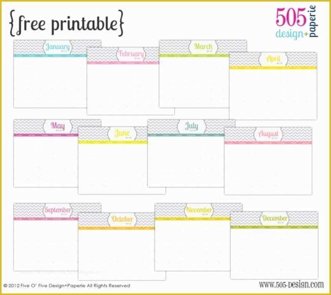 Make My Own Template Free Of Create Your Own Calendar Free