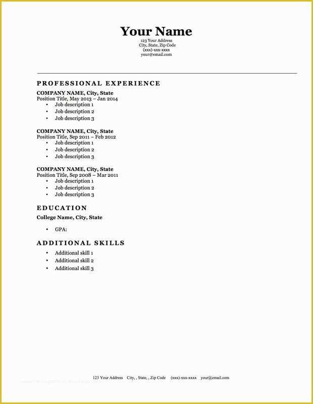 Make Your Own Will Free Template Of 104 Best Images About the Best Resume format On Pinterest