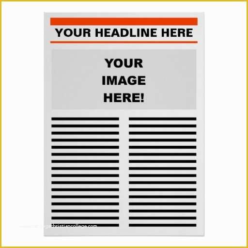 Make Your Own Will Free Template Of Best S Of Create My Own Newspaper Template