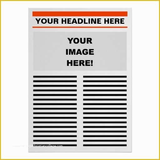 Make Your Own Will Free Template Of Best S Of Create My Own Newspaper Template
