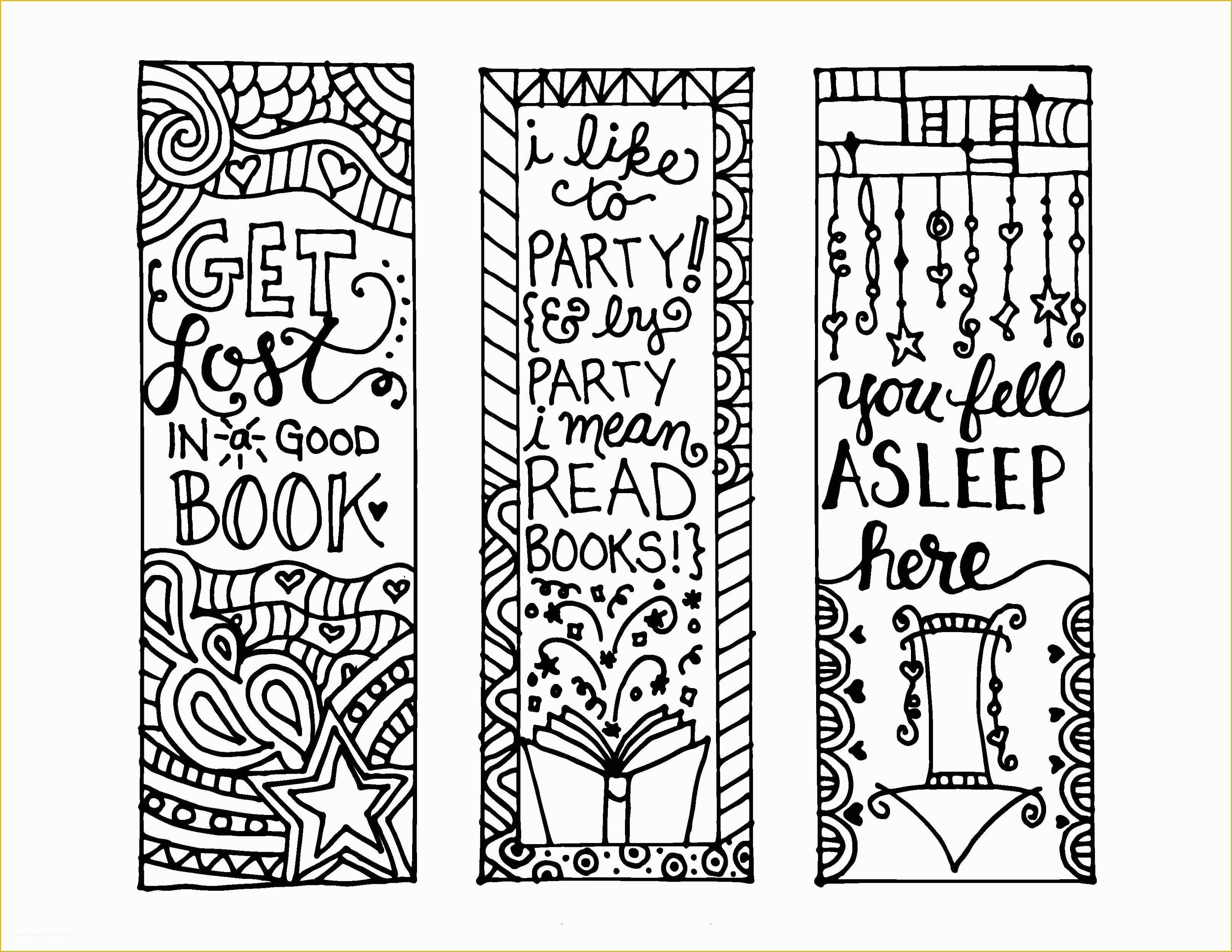 Make Your Own Will Free Template Of Colour Your Own Bookmarks Free Printable