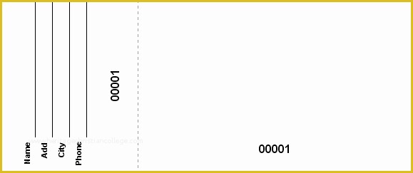 Make Your Own Will Free Template Of How to Make Your Very Own Raffle Tickets Step by Step