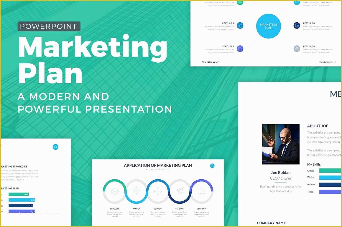 Marketing Plan Template Free Of Marketing Plan Powerpoint Template Powerpoint Templates