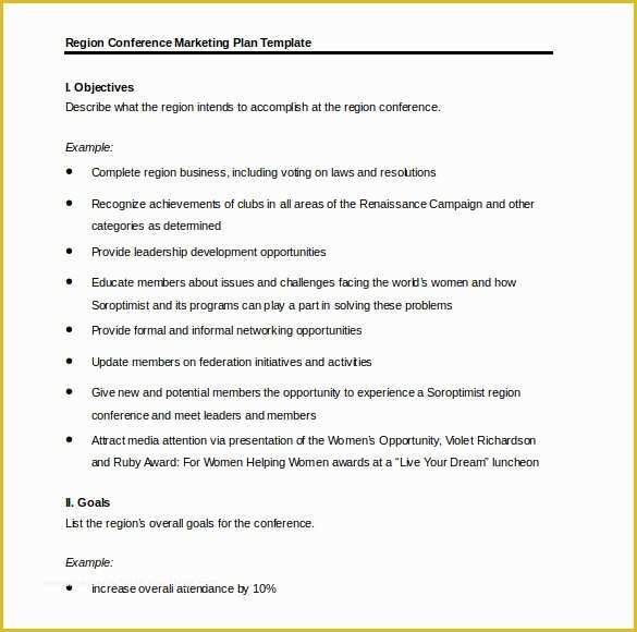 Marketing Templates Free Download Of 33 Word Marketing Plan Templates Free Download
