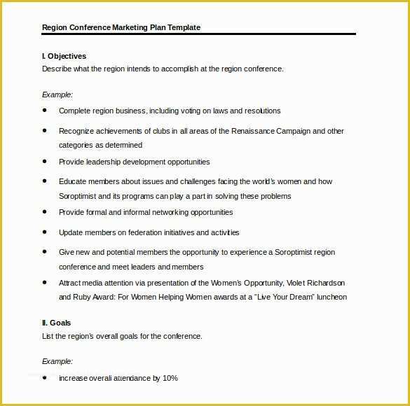 Marketing Templates Free Download Of 33 Word Marketing Plan Templates Free Download