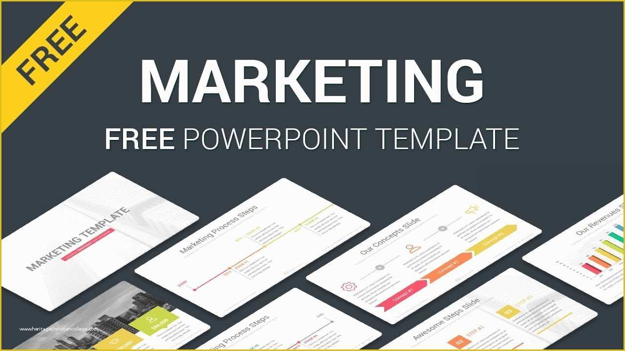 Marketing Templates Free Download Of Marketing Free Download Powerpoint Template Slides