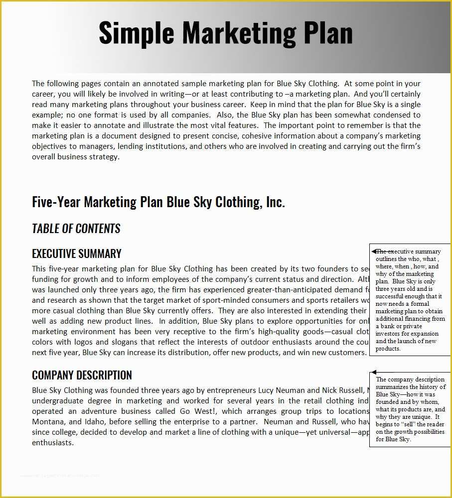 Marketing Templates Free Download Of Marketing Plan Template Word