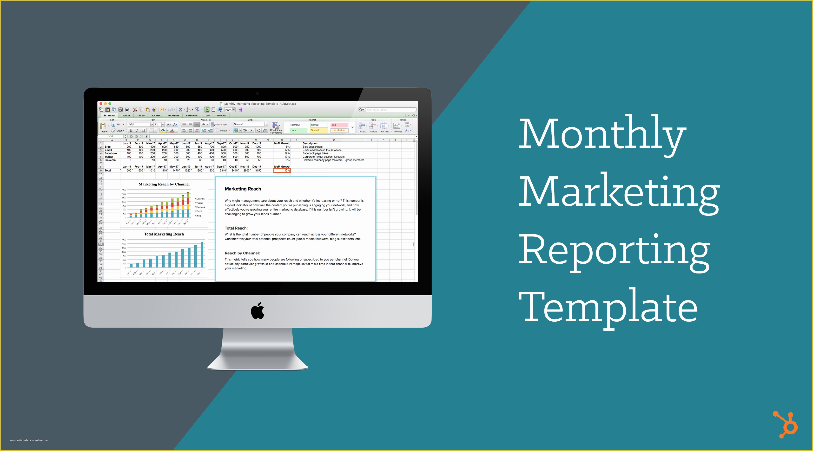 Marketing Templates Free Download Of Monthly Marketing Reporting Template