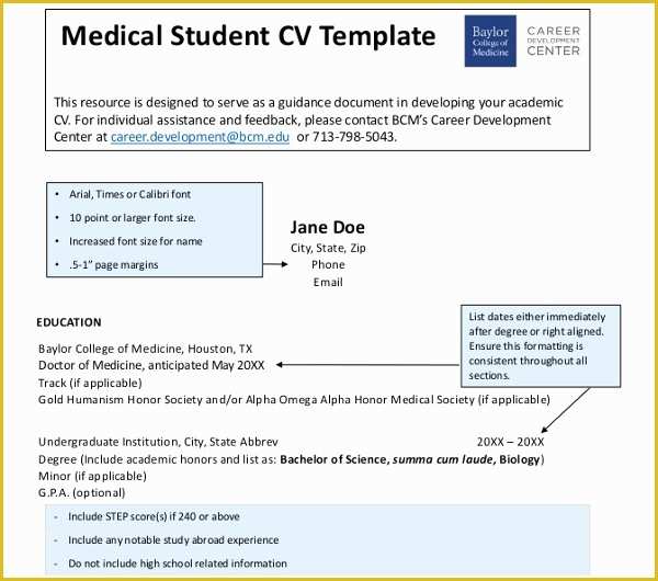 Medical Cv Template Free Download Of 10 Sample Medical Curriculum Vitae Templates Pdf Doc