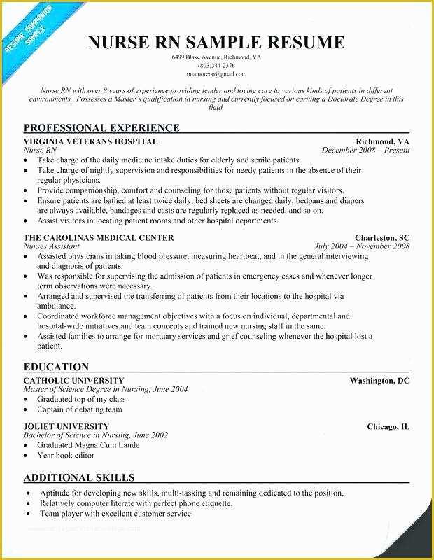 Medical Cv Template Free Download Of About Medical and Nursing Examples Templates formats