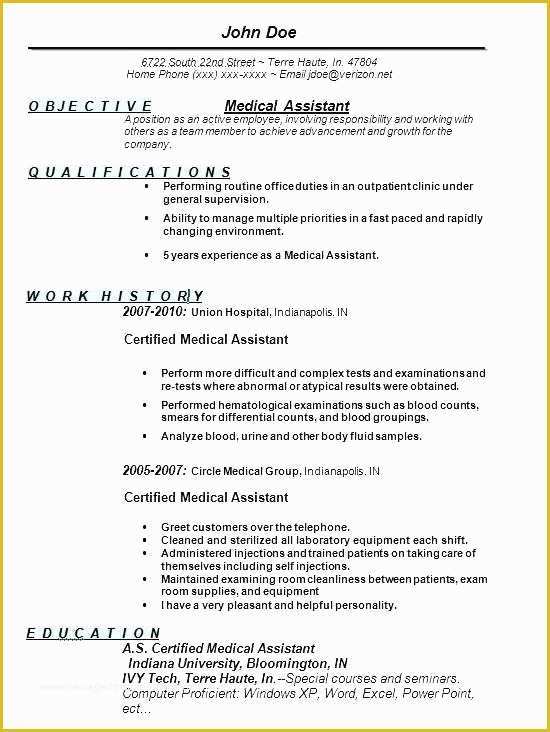 Medical Cv Template Free Download Of Fice assistant Resume Sample Professional Financial