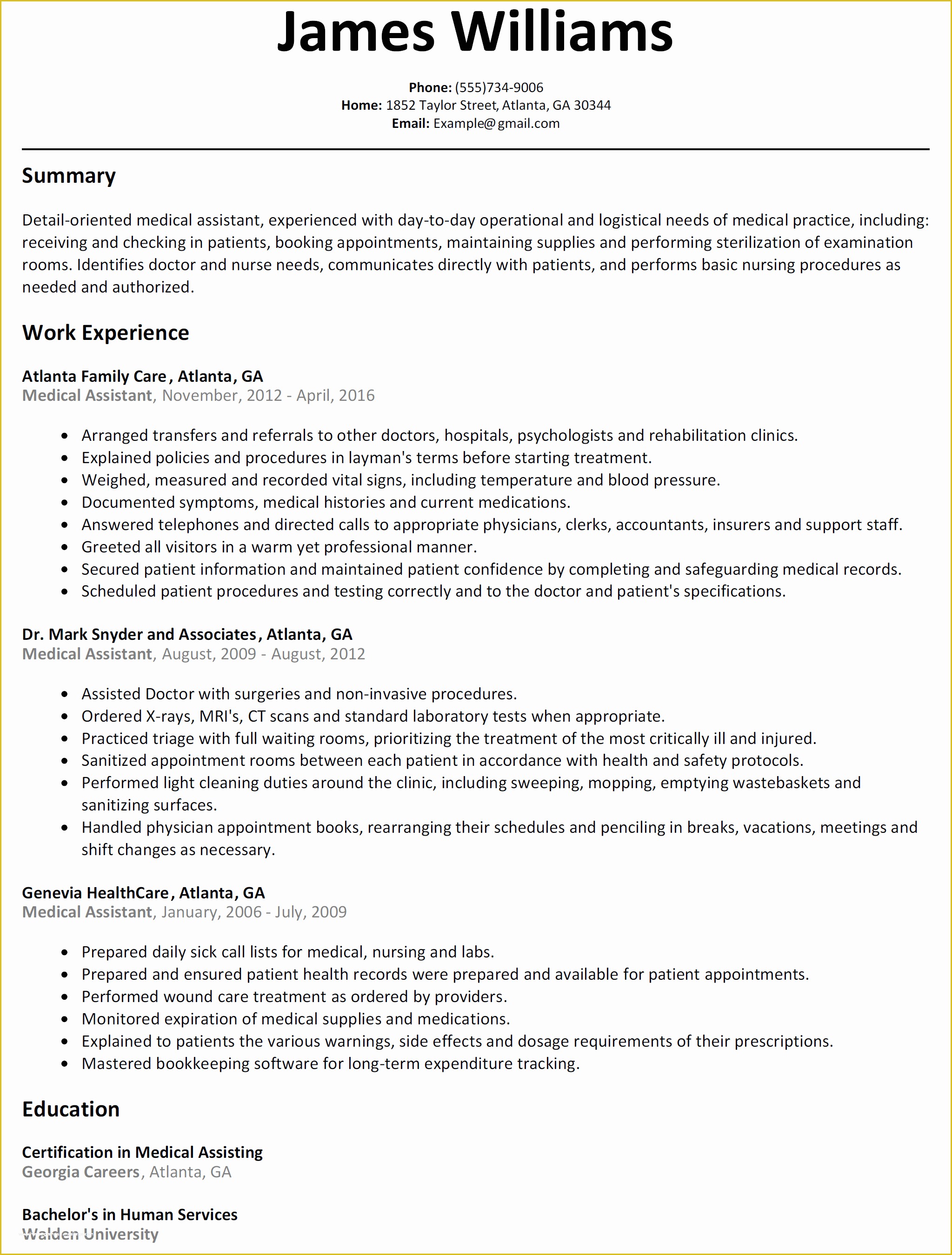 Medical Cv Template Free Download Of Medical Medical assistant Resume Template Image Medical