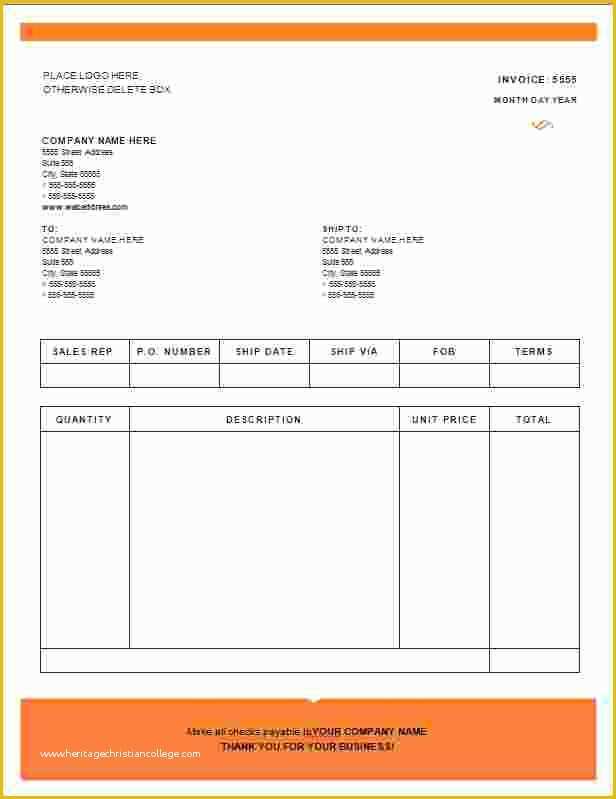 Medical Invoice Template Free Download Of 10 Medical Invoice Template