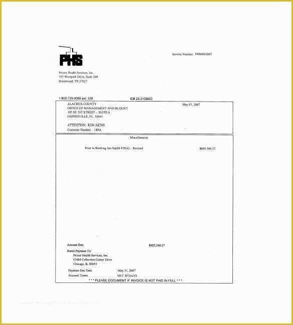 Medical Invoice Template Free Download Of 7 Medical Health Invoice Templates Doc Pdf