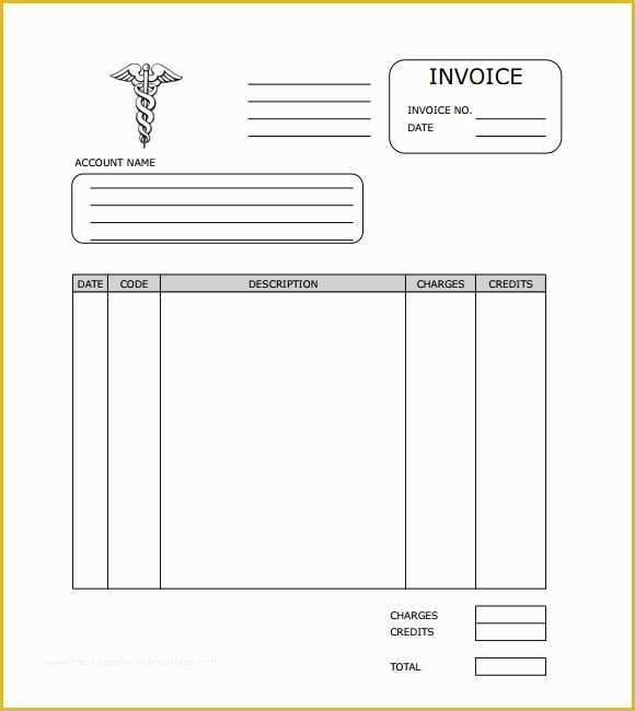 Medical Invoice Template Free Download Of 9 Medical Invoice Templates – Free Samples Examples