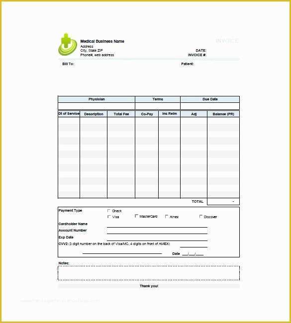 Medical Invoice Template Free Download Of Medical Bill Invoice Template why is Everyone Talking