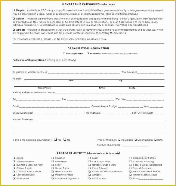 Membership Application form Template Free Of 15 Membership Application Templates – Free Sample