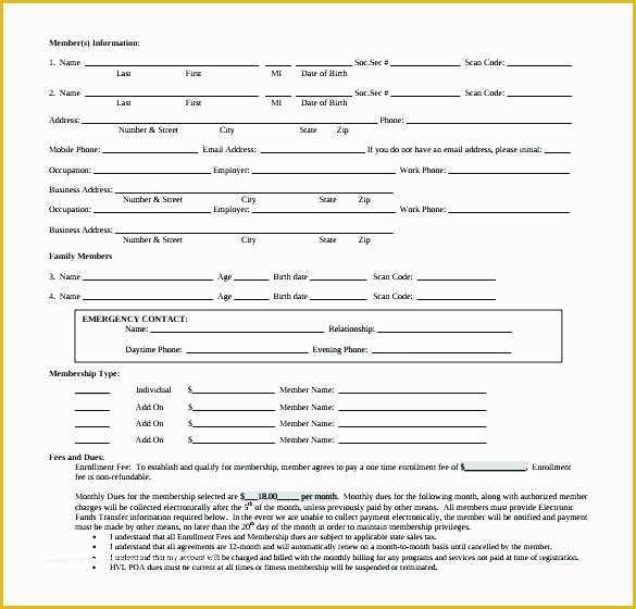 Membership Application form Template Free Of 97 Church Membership Card Template Church Information