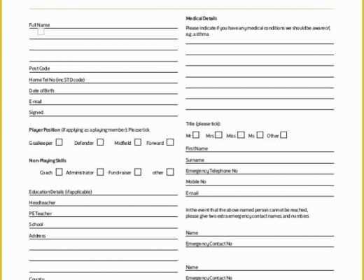 Membership Application form Template Free Of Sample Membership Registration forms 7 Free Documents