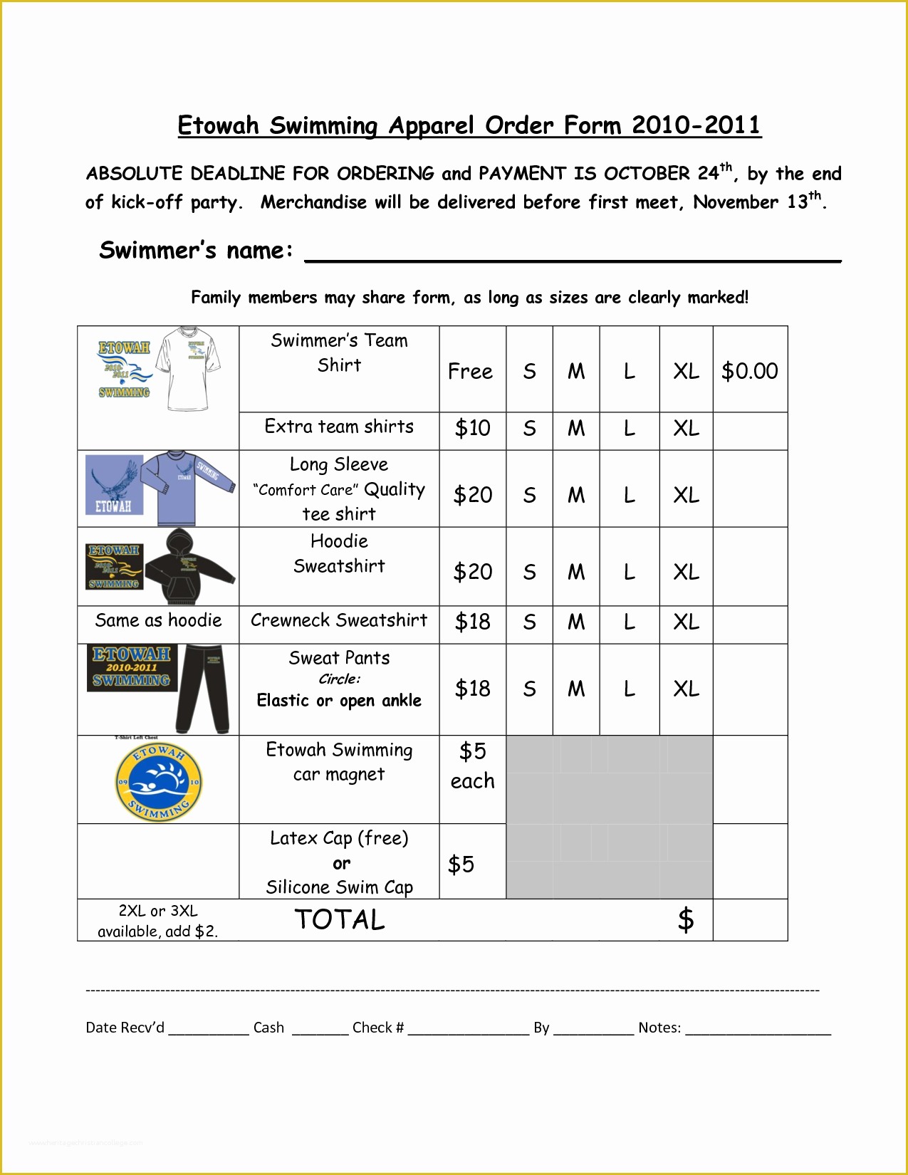 Merchandise order form Template Free Of Best S Of Apparel order form Template T Shirt order
