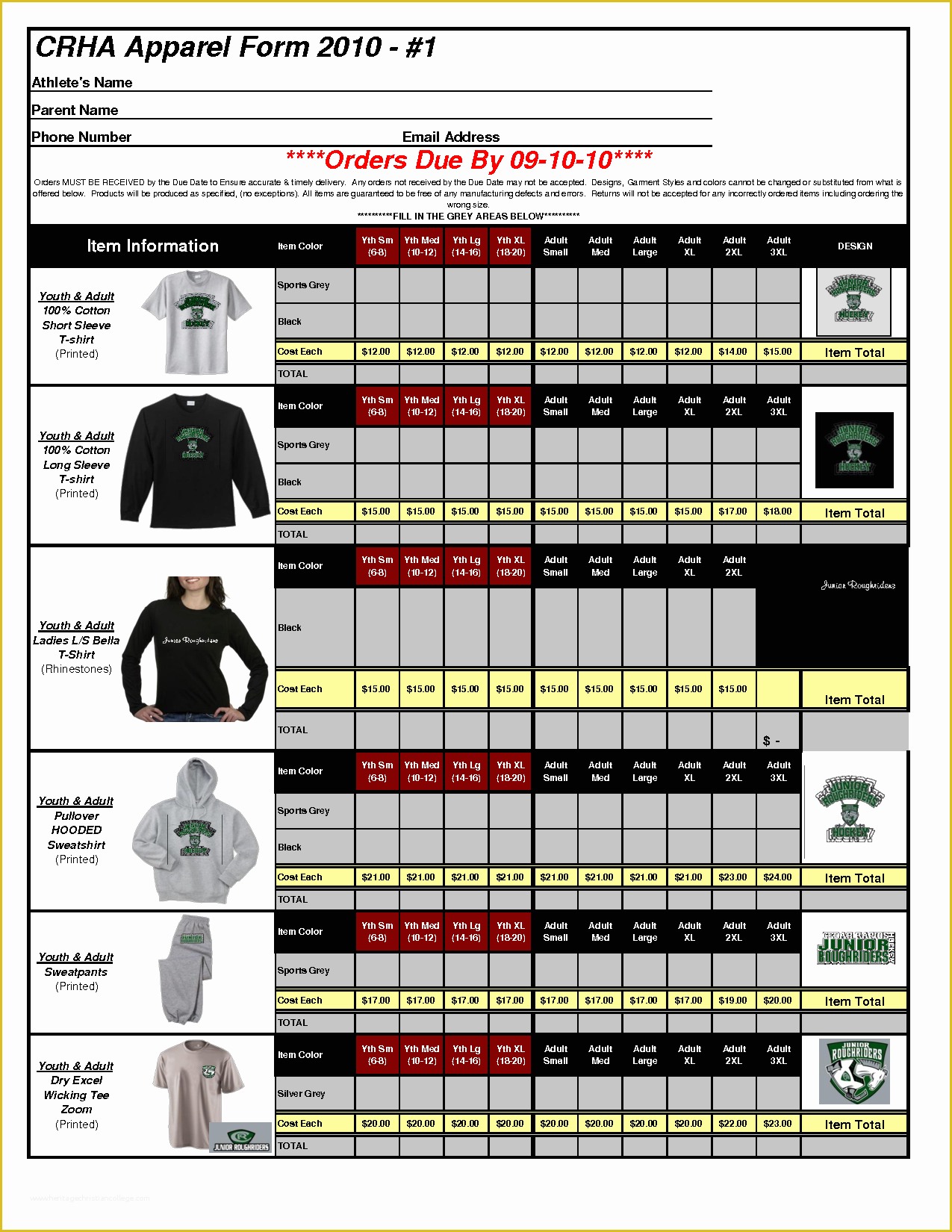 Merchandise order form Template Free Of Best S Of Apparel order form Template T Shirt order