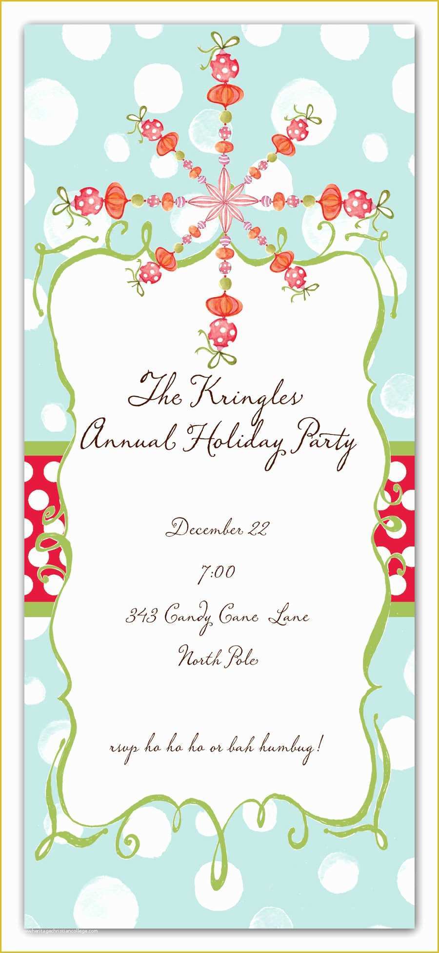 Microsoft Christmas Invitations Templates Free Of Christmas Invitation Templates