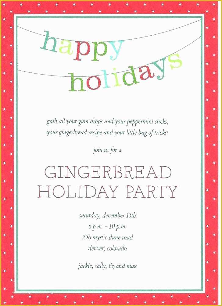 Microsoft Christmas Invitations Templates Free Of Fice Party Invitation Templates Elegant Free Vector