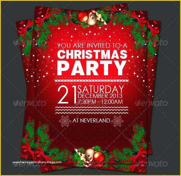 Microsoft Christmas Invitations Templates Free Of Pany Party Invitations Also Holiday Dinner Invitation