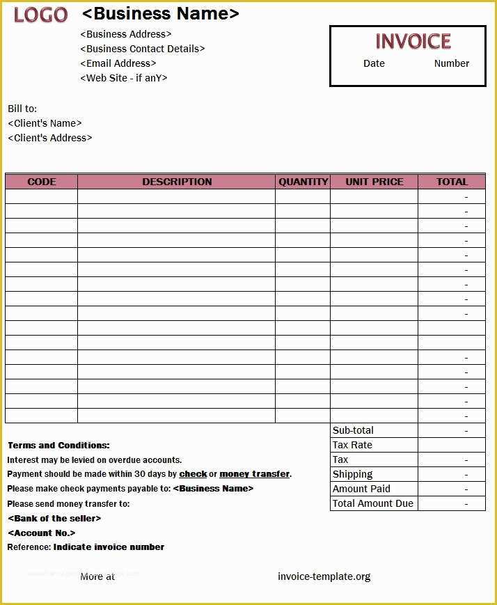 Microsoft Office Receipt Template Free Of Office Template Invoice Office Invoice Template Invoice