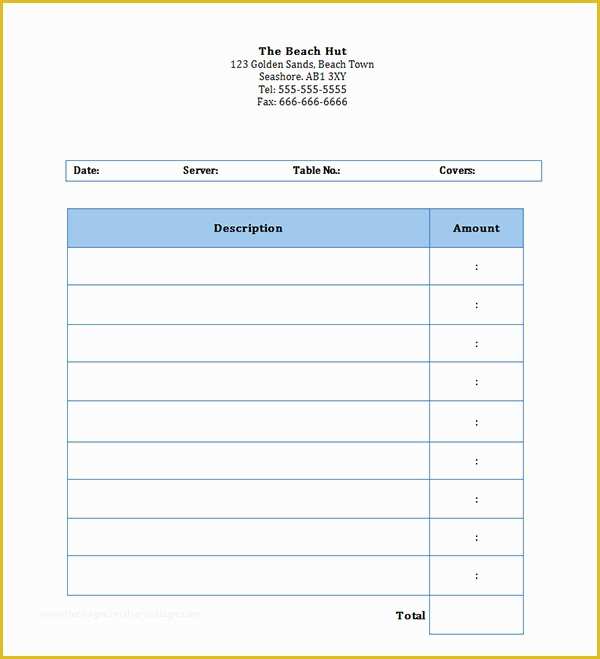 Microsoft Office Receipt Template Free Of Personal Invoice Template Word
